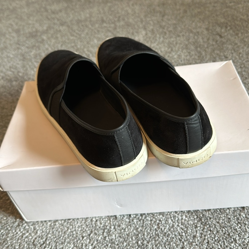 Vince Preston black suede shoes - Picture 4 of 7